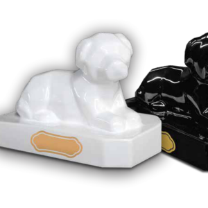 Cooper Acostado blanco o negro