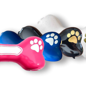 Urna Hueso de Resina rosa, azul, negro o blanco